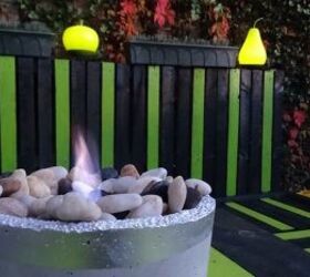 a bit chilly outside this homemade fire bowl could help