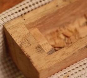 make a resin wood and led lamp, Make a resting shelf for the backplate