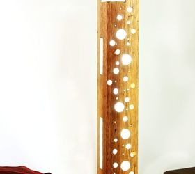 7 formas geniales de hacer bricolaje con madera recuperada, C mo hacer una l mpara de resina madera y LED