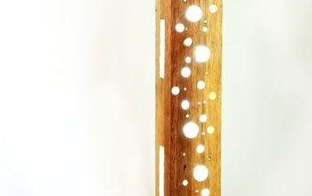 Make a Resin, Wood and LED Lamp