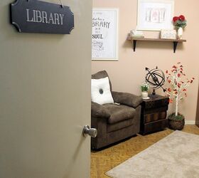 diy room divider for a library laundry room combo