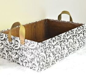 diy baskets from shipping boxes