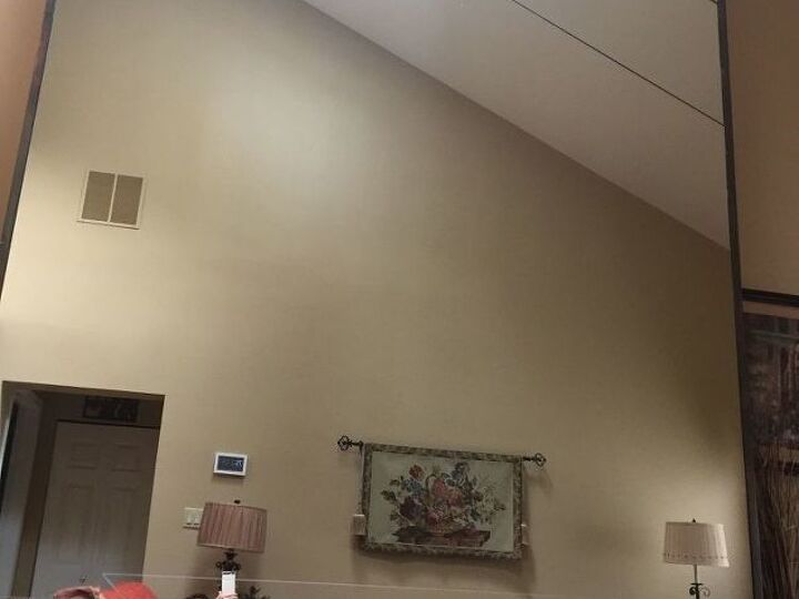q would love suggestions for remodeling fireplace mirror wall