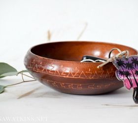 30 brilliant things you can make from cheap thrift store finds, Simple bowl to fancy etched piece