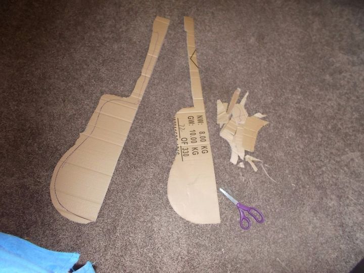 diy guitar case lighted jewelry organizer