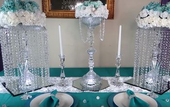  Candelabro iluminado DIY