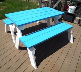 How to Make a DIY Convertible Picnic Table That Folds Into 