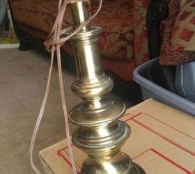 q what can i use to clean brass lamps