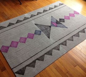 s 10 quick and easy rug ideas to brighten up your space, Color With Sharpies For A Lovely Look