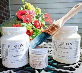 an old table goes from frightful to delightful with fusion mineral pai
