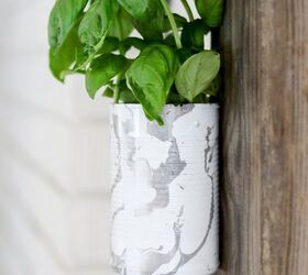marble herb wall planter