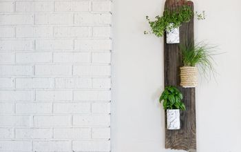 Marble Herb Wall Planter