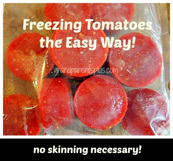 31 clever ideas to reuse muffin pans and cupcake liners, Freezing Tomatoes Kitchen Hack