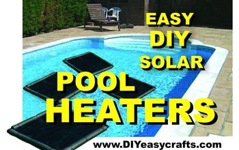 Easy DIY Solar Pool Heater