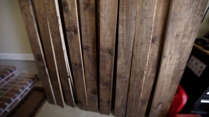 diy pared de tablones de madera