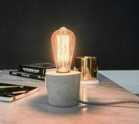 DIY : Concrete Lamp