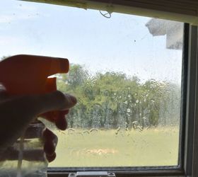 how to remove hard water stains from windows