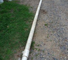 rain gutters out of 3 pvc pipe diy how to