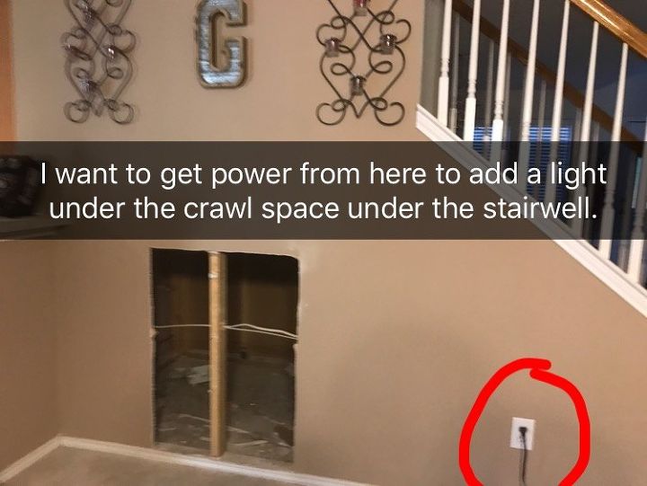 Can I Draw Power From A Wall Outlet To Add A Light And Light