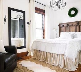 15 maneras brillantes de renovar tu dormitorio aburrido, Tenga una tela fluida sin coser