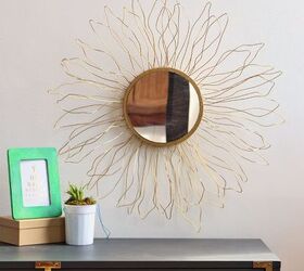 30 of the best diy mirror projects ever made, Anthro Inspired Mirror
