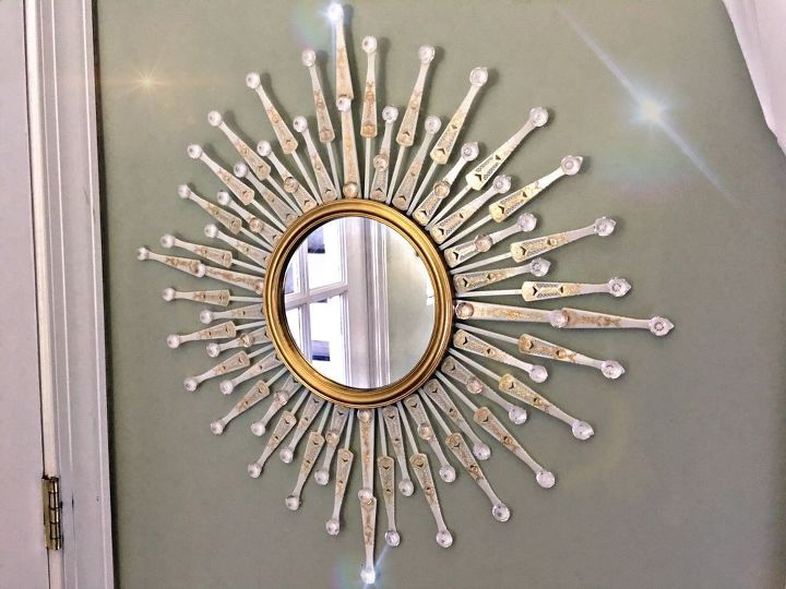 30 of the best diy mirror projects ever made, Foldable Fan Mirror