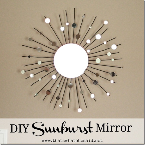 30 of the best diy mirror projects ever made, Candle Holder Mirror