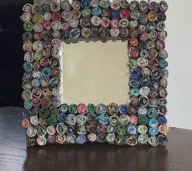 30 of the best diy mirror projects ever made, 3D Magazine Mirror