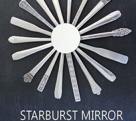30 of the best diy mirror projects ever made, Thrifted Silverware Mirror
