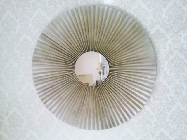 30 of the best diy mirror projects ever made, Lampshade Mirror