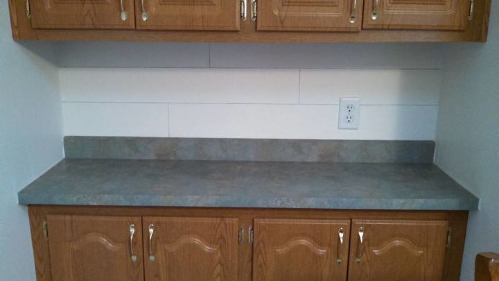 s 15 kitchen updates under 20, Use A Pencil To Create Shiplap