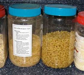 16 storage container ideas under 10, Reuse Peanut Butter Plastic Jars