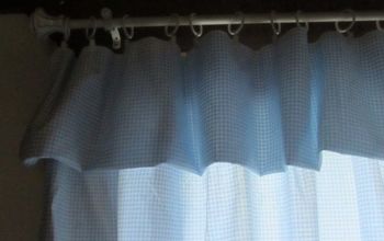 Temporary No Sew Curtain