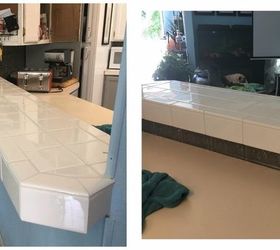 tile over laminate countertops