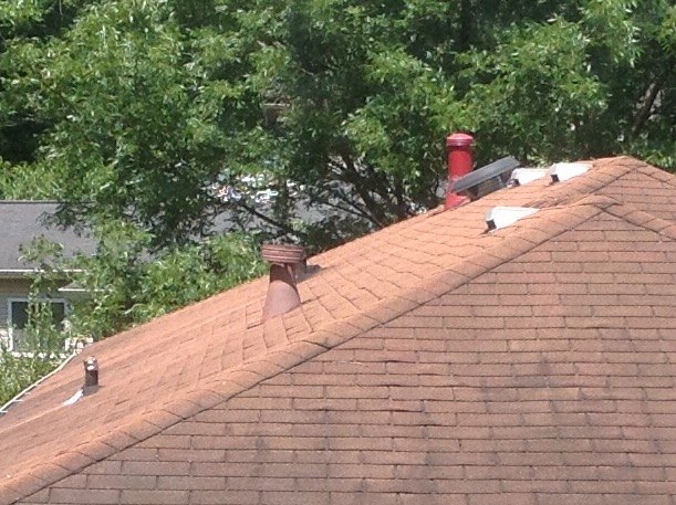 q what are the things on my neighbors roof called