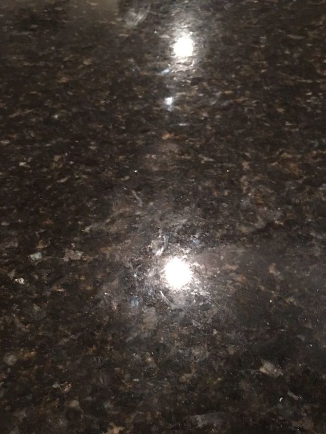 how do i get my granite countertops to shine again