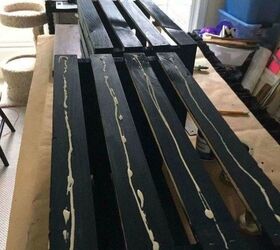 my wood crate nightstand