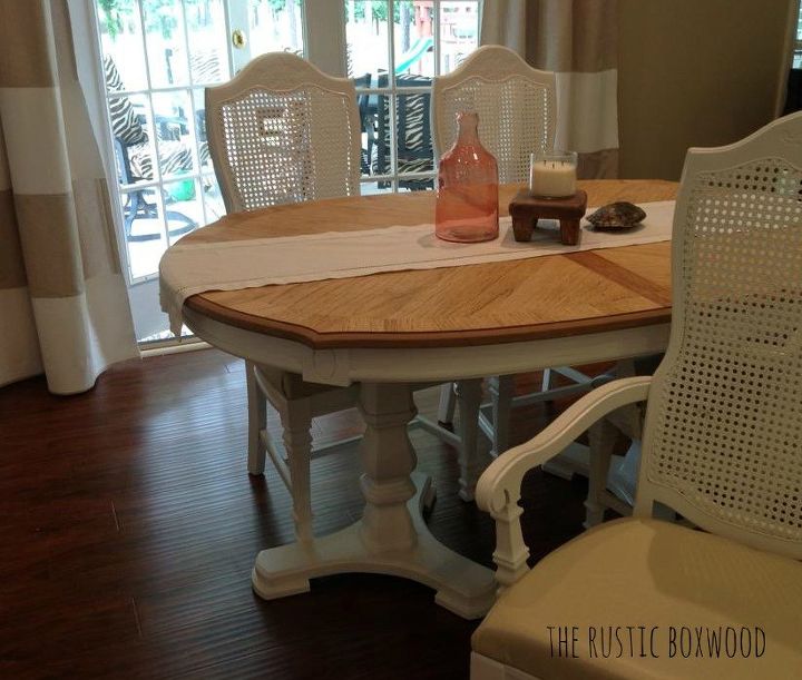 s 15 ways to diy your dream dining room table for half the price, Have A Naturally Finished Top