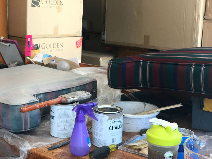 painted wing back chairs, PAINT THE CUSHIONS