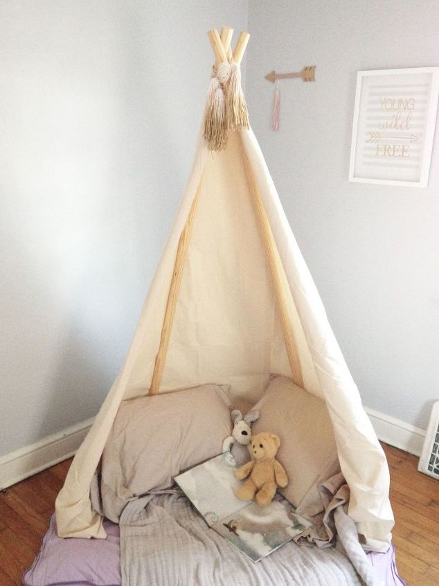 s 17 parents who deserve a standing ovation today, This No Sew Teepee