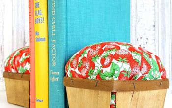  Decoração de verão DIY: suportes para livros de cesta de frutas