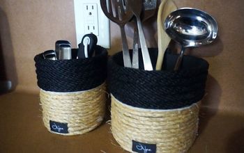 DIY Kitchen Storage Solution Using Oatmeal Canisters