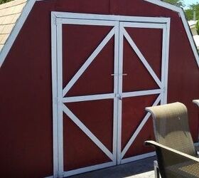 turn your shed into a mini barn, Trimming Time