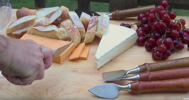 conjunto de facas de queijo como faz las com o torno