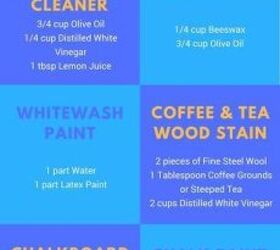 6 recetas caseras esenciales para el acabado de la madera