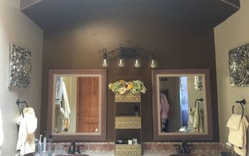 Removing a Builder's Wall Mounted Mirror