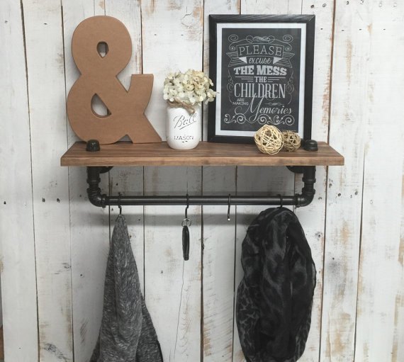 s add a hint of farmhouse style in your home with these ideas, This Rustic Shelf