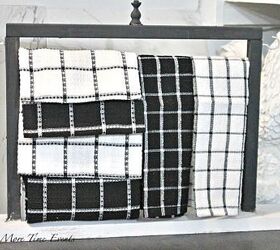 s add a hint of farmhouse style in your home with these ideas, This Dish Towel Rack