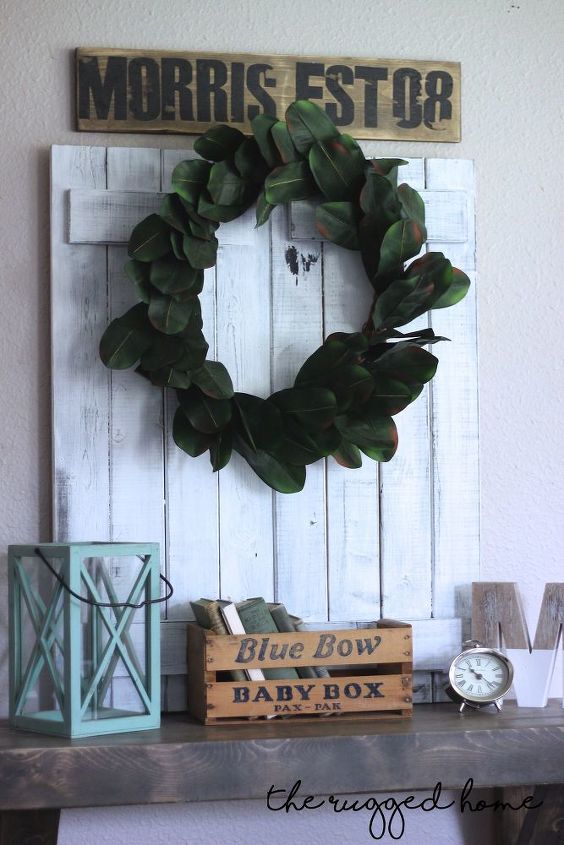 s add a hint of farmhouse style in your home with these ideas, These DIY Shutters