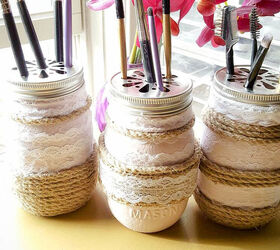 s add a hint of farmhouse style in your home with these ideas, These Mason Jars